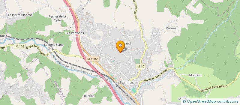 localisation de l'entreprise SCI ETOILIMMO  MONTBRISON