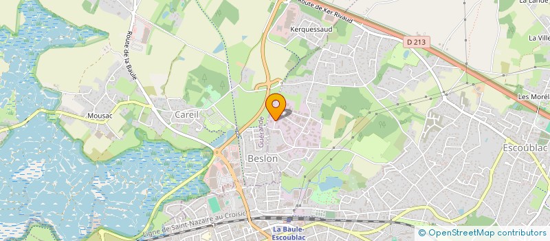 localisation de l'entreprise SCI ETOURVY  LA BAULE-ESCOUBLAC