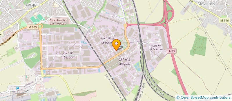 localisation de l'entreprise SCI ETROPELED à FRETIN