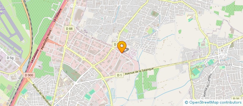 localisation de l'entreprise SCI ETTORE  PERPIGNAN