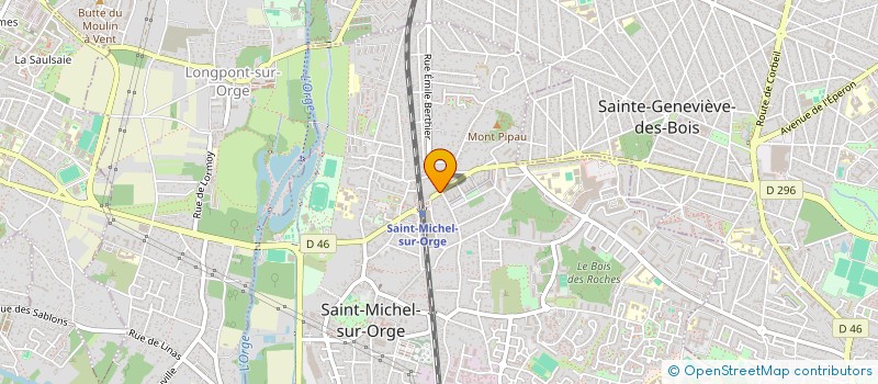 localisation de l'entreprise SCI ETUDE DE SAINT MICHEL  SAINT-MICHEL-SUR-ORGE