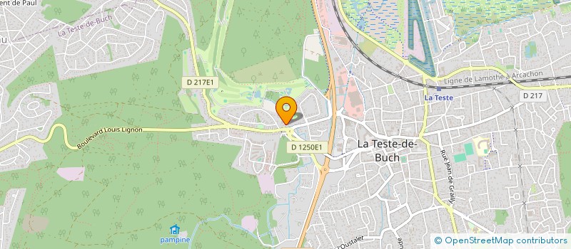 localisation de l'entreprise SCI ETUDE DU PYLA à LA TESTE-DE-BUCH