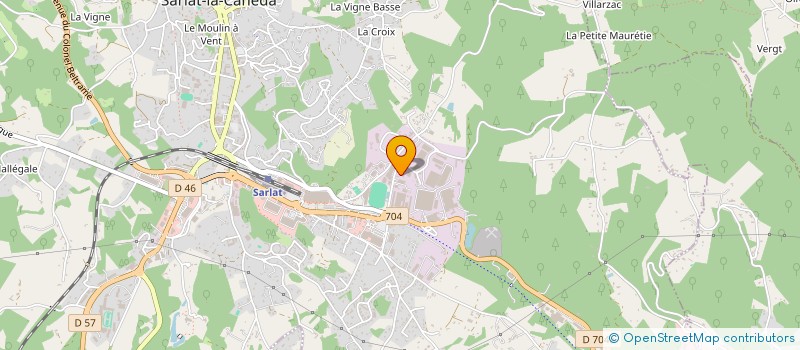 localisation de l'entreprise SCI ETXEA  SARLAT-LA-CANEDA