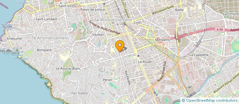 localisation de l'entreprise SCI ETYR à MARSEILLE