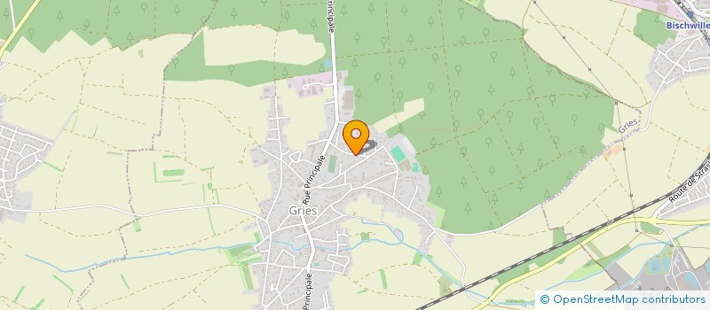 localisation de l'entreprise SCI ETZEL  GRIES