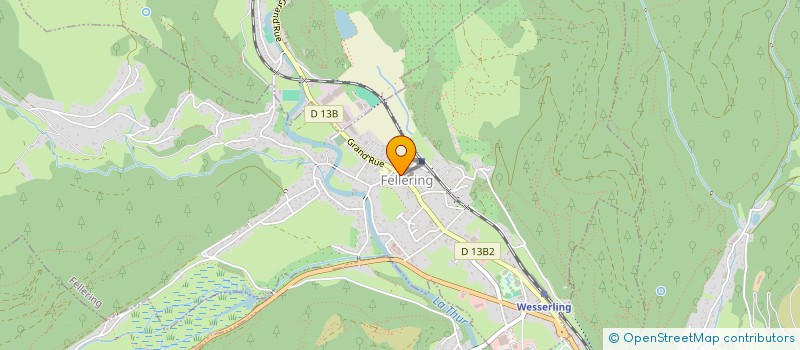 localisation de l'entreprise SCI ETZENMANN  FELLERING