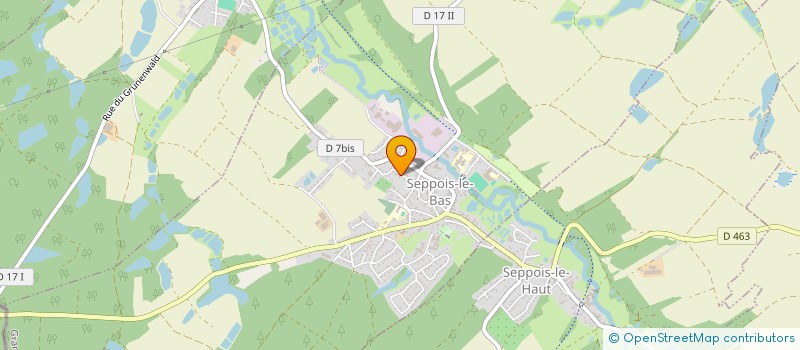 localisation de l'entreprise SCI EU2K  SEPPOIS-LE-BAS