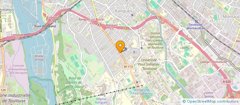 localisation de l'entreprise SCI EUCALYPTUS à TOULOUSE