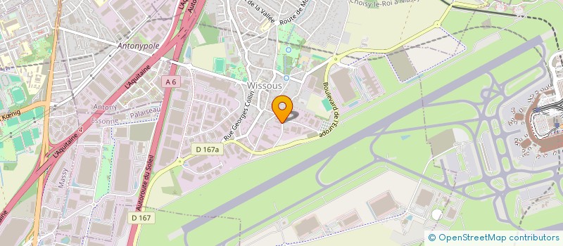 localisation de l'entreprise SCI EUCALYPTUS à WISSOUS