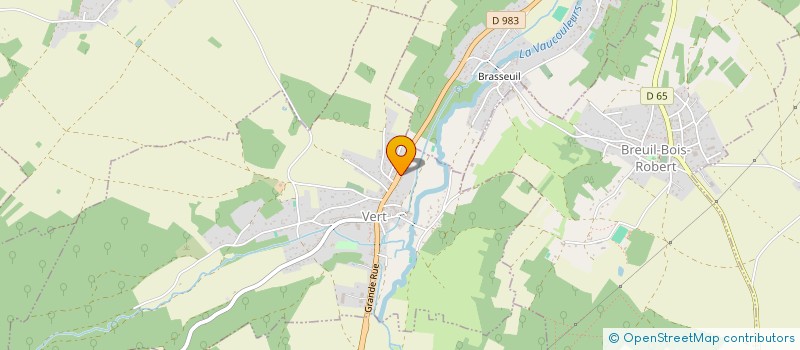 localisation de l'entreprise SCI EUCH  VERT