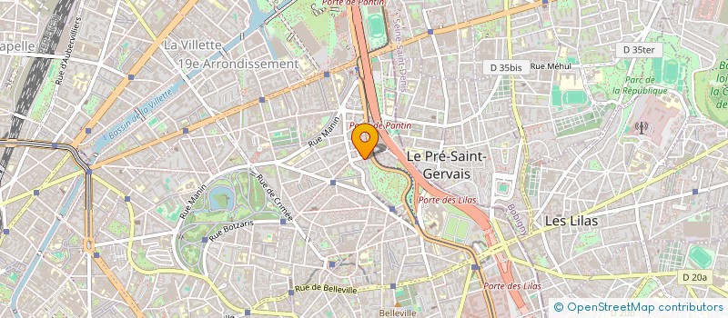 localisation de l'entreprise SCI EUGENE  PARIS