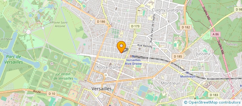 localisation de l'entreprise SCI EUGENIE à VERSAILLES