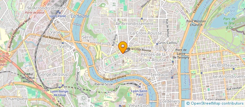 localisation de l'entreprise SCI EUGENIE à LYON