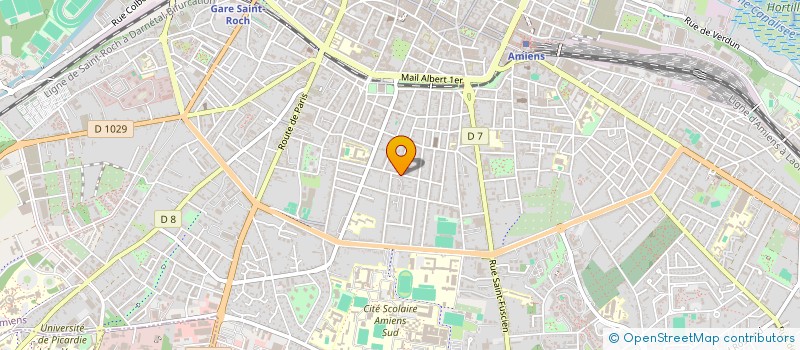 localisation de l'entreprise SCI EUGENIE à AMIENS