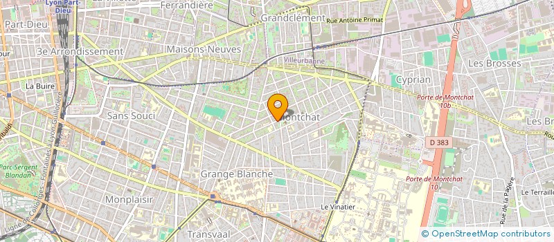 localisation de l'entreprise SCI EUGENIE  LYON