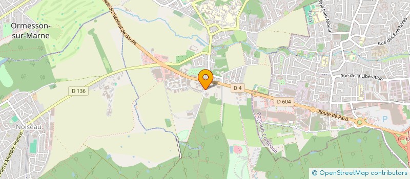 localisation de l'entreprise SCI EUGENIE  LA QUEUE-EN-BRIE