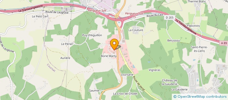 localisation de l'entreprise SCI EUGENOL à SANILHAC