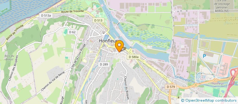localisation de l'entreprise SCI EUGEPHIL à HONFLEUR