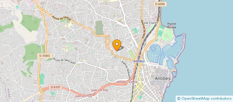 localisation de l'entreprise SCI EUR à ANTIBES