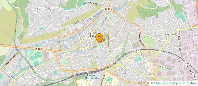 localisation de l'entreprise SCI EURALPES  AUTHEUIL-AUTHOUILLET