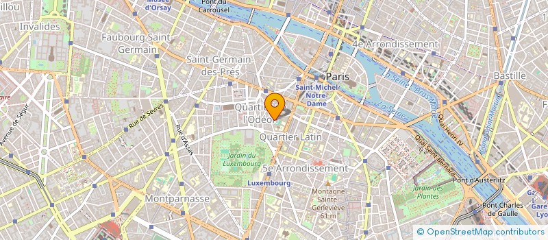 localisation de l'entreprise SCI EURASIE  PARIS