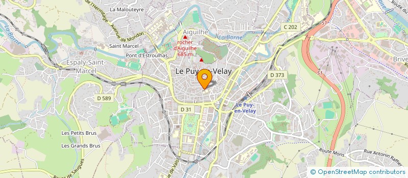 localisation de l'entreprise SCI EURDELON  LE PUY-EN-VELAY