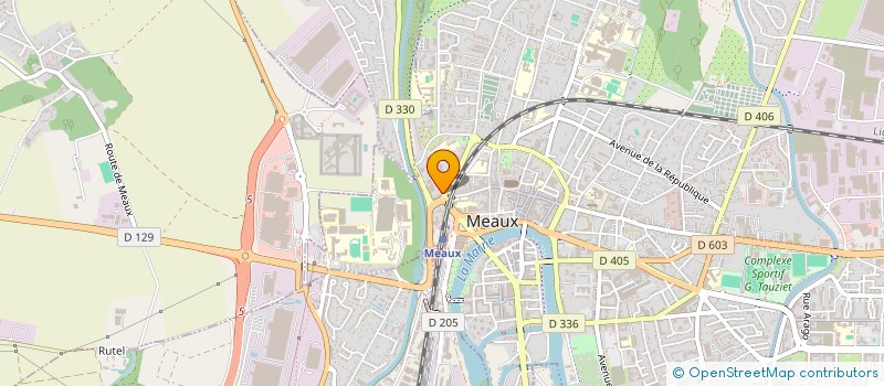 localisation de l'entreprise SCI EURE ET MARNE à MEAUX