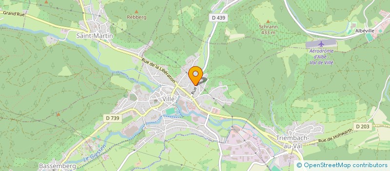 localisation de l'entreprise SCI EUREKA  VILLE