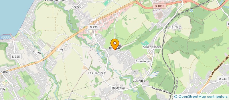 localisation de l'entreprise SCI EUREKA  MARGENCEL