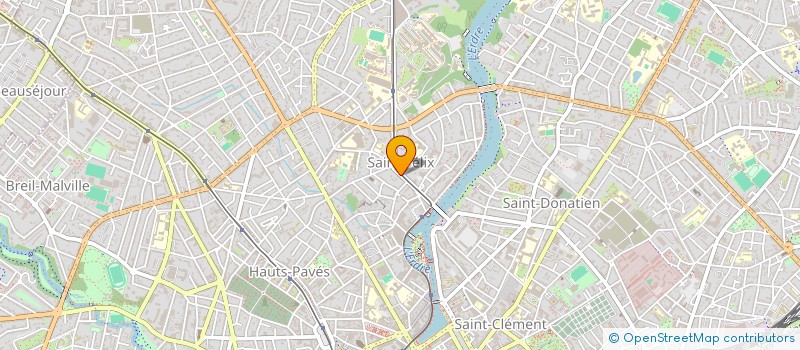 localisation de l'entreprise SCI EUREKA à NANTES