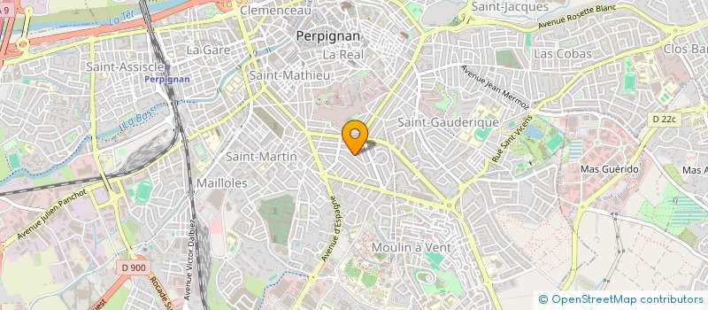 localisation de l'entreprise SCI EUREKA à PERPIGNAN