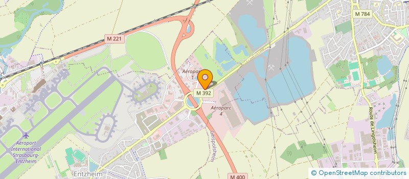 localisation de l'entreprise SCI EUREKA  ENTZHEIM