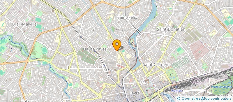 localisation de l'entreprise SCI EURO 90 à NANTES