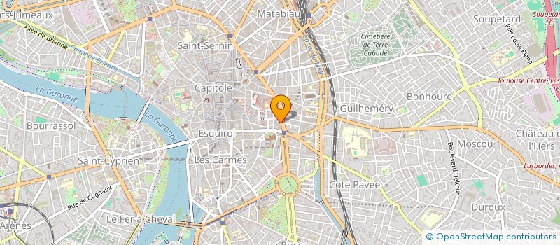 localisation de l'entreprise SCI EURO 99 à TOULOUSE