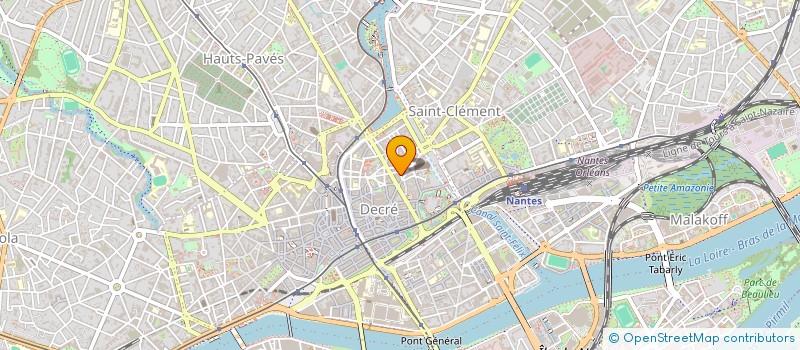 localisation de l'entreprise SCI EURO IMMO à NANTES