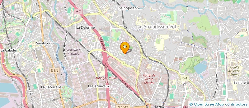 localisation de l'entreprise SCI EURO IMMOBILIERE à MARSEILLE