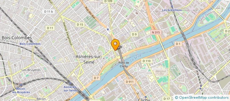 localisation de l'entreprise SCI EUROCAP à ASNIERES-SUR-SEINE