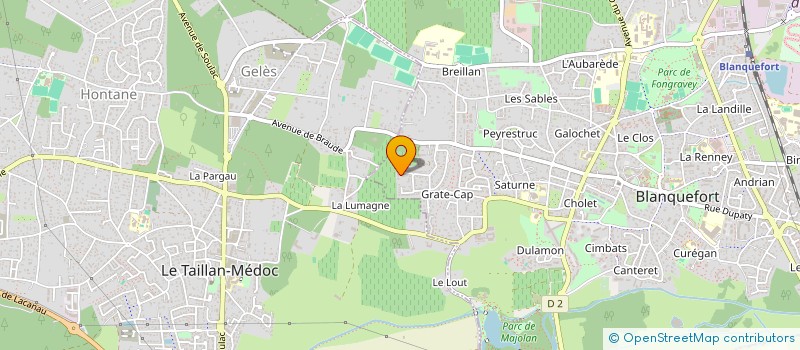 localisation de l'entreprise SCI EUROP IMMOBILIER à BLANQUEFORT