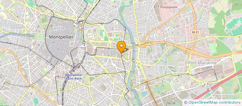 localisation de l'entreprise SCI EUROPA à MONTPELLIER