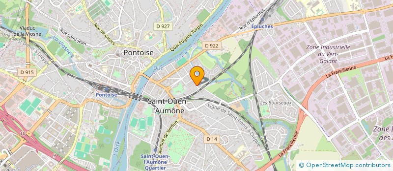 localisation de l'entreprise SCI EUROPA à SAINT-OUEN-L'AUMONE