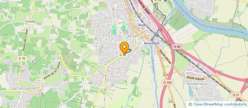 localisation de l'entreprise SCI EUROPE - 04  ANSE