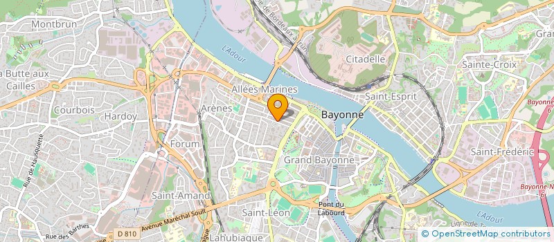 localisation de l'entreprise SCI EUROPE à BAYONNE