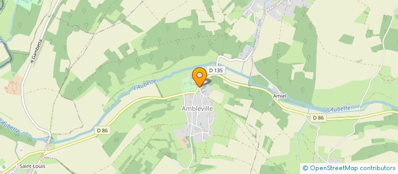 localisation de l'entreprise SCI EUROPE  AMBLEVILLE