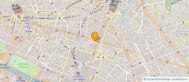 localisation de l'entreprise SCI EUROPE  PARIS