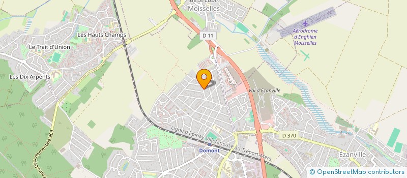 localisation de l'entreprise SCI EUROPE  DOMONT