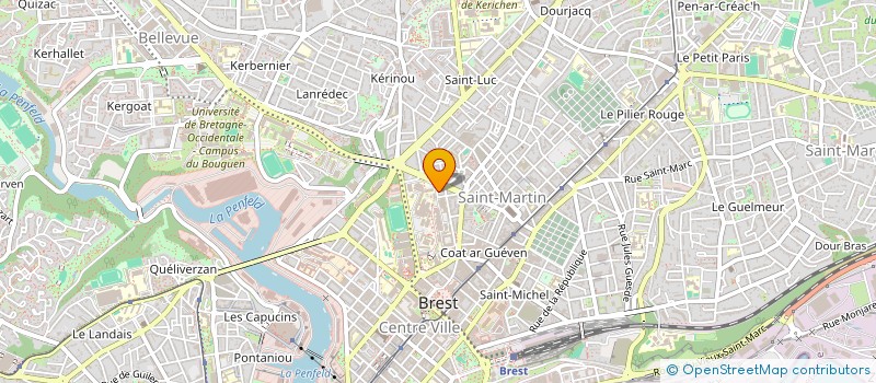 localisation de l'entreprise SCI EUROPE GOUESNOU  BREST