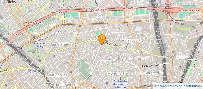 localisation de l'entreprise SCI EUROPE IMMOBILIER  PARIS