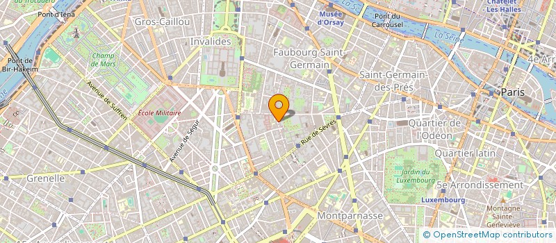 localisation de l'entreprise SCI EUROPE IMMOBILIERE  PARIS