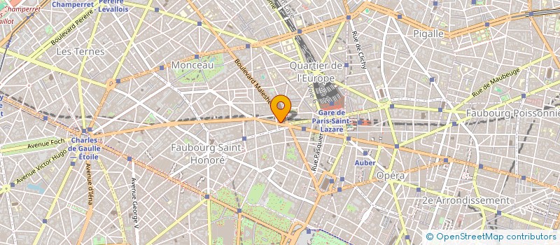 localisation de l'entreprise SCI EUROPEENNE IMMOBILIERE  PARIS