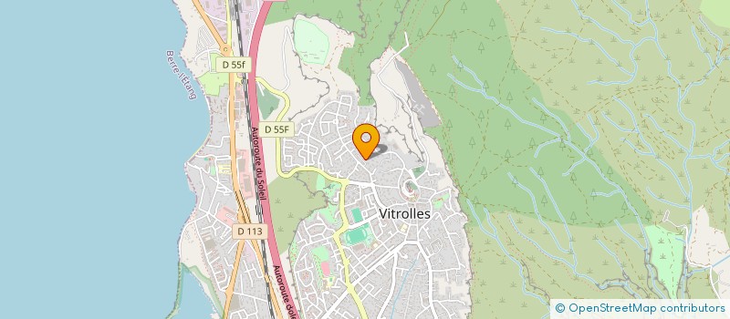 localisation de l'entreprise SCI EUROSUD à VITROLLES